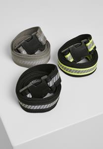 Urban Classics Hüftgürtel Accessoires Reflective Belt 3-Pack