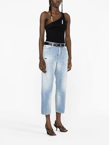 DSQUARED2 Jeans met gebleekt effect - Blauw