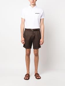 Barbour Poloshirt met kraag - Wit