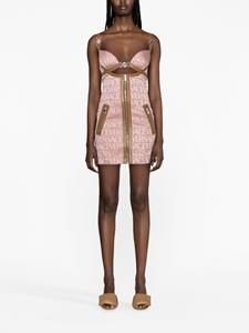 Versace Mini-rok met print - Roze