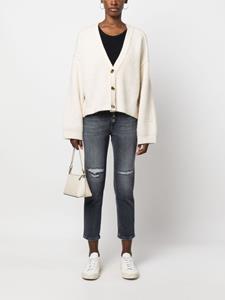 DONDUP High waist jeans - Zwart
