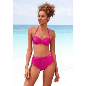 Sunseeker Highwaist-bikinibroekje Loretta met sierriem