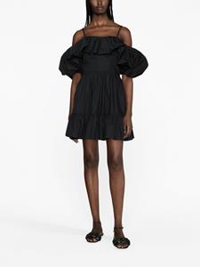 ullajohnson Ulla Johnson Mini-jurk met open schouders - Zwart