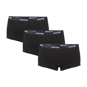 Zaccini Dames Shorts 3-pack Black-L