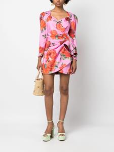 fortedeimarmicouture Forte Dei Marmi Couture Jurk met bloemenprint - Roze