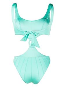 noireswimwear Noire Swimwear Uitgesneden badpak - Blauw