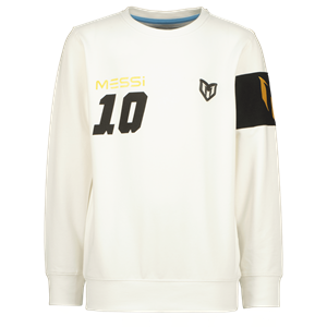 Vingino x Messi Capitan Crewneck Kids Wit - 