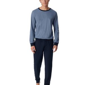 Schiesser Fine Interlock Pyjamas With Cuff 