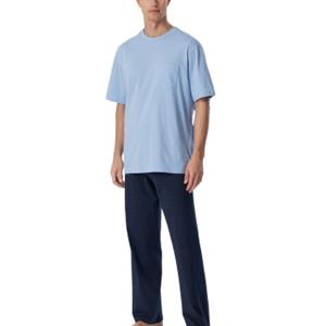 Schiesser Long Pyjamas With Short Sleeve