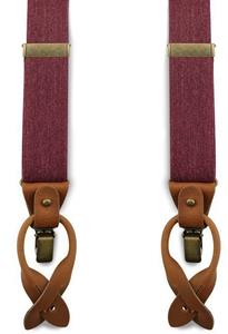 Sir Redman Luxe Bretels Essential Bordeaux -