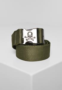 Urban Classics Hüftgürtel Accessoires Skull Buckle Belt