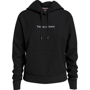 Tommy Jeans Kapuzensweatshirt TJW REG SERIF LINEAR HOODIE mit Tommy Jeans Logo-Schriftzug