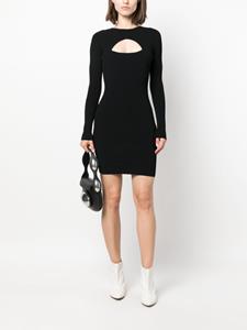 DSQUARED2 Mini-jurk met uitgesneden detail - Zwart