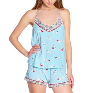 pjsalvage PJ Salvage Short Dalamatian Dog Pyjama 