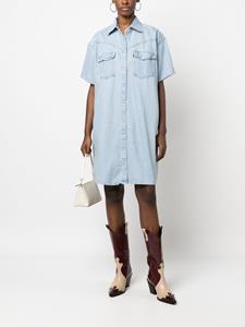 Levi's Katoenen truckerjack - Blauw