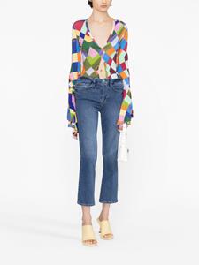 FRAME Cropped jeans - Blauw