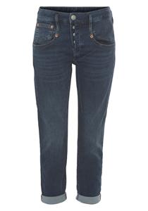 Herrlicher Boyfriend-Jeans "Shyra Cropped Jogg Denim", weiche Haptik, Abriebeffekte, Vintage