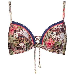 Watercult - Women's Leo Allures Bikini Top 7203 - Bikinitop, wit