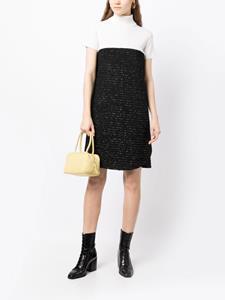 pauleka Paule Ka Tweed mini-jurk - Zwart