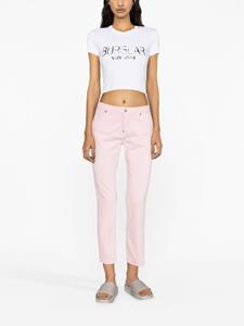 DSQUARED2 Bull cropped jeans - Roze