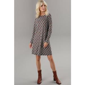 Aniston SELECTED Jerseyjurk met een lichte a-vorm