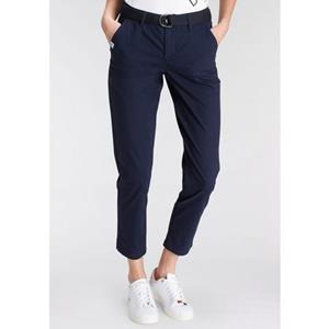 DELMAO Chinohose, (Set, 2 tlg., mit Gürtel), knöchelfrei, mit passendem Gürtel ---NEUE MARKE