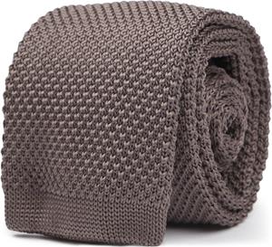 Suitable Knitted Stropdas Taupe -