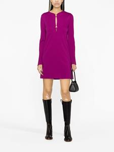 PINKO Mini-jurk met gespleten mouwen - Paars