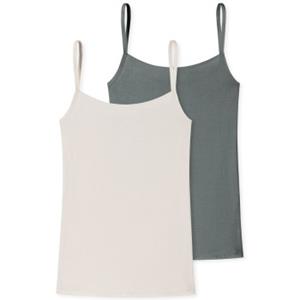 Schiesser 2 stuks Modal Essentials Spagetti Top 