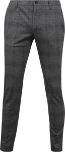 Alberto Rob Stretch Broek Ruiten Antraciet