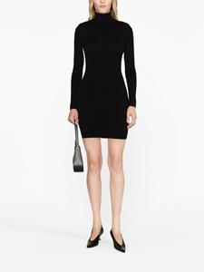 elisabettafranchi Elisabetta Franchi Gebreide mini-jurk - Zwart