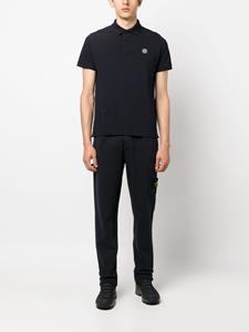 stoneisland Stone Island Poloshirt met geborduurd logo - Blauw