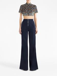 ETRO Flared jeans - Blauw