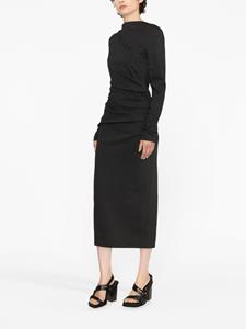 dorotheeschumacher Dorothee Schumacher Midi-jurk met uitgesneden detail - Grijs