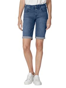 Nydj Jeansshort met omslag aan de pijpzoom  Donkerblauw