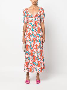 dvfdianevonfurstenberg DVF Diane von Furstenberg Jurk - Wit