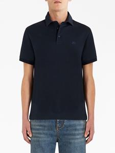 ETRO Poloshirt met geborduurd logo - Blauw