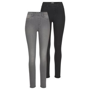 Flashlights Jeggings High Waist (Set van 2)