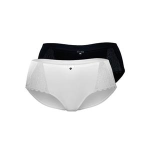 Sassamode Hipster met inzet bovenaan (2 stuks, Set van 2)