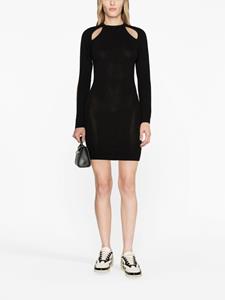 chiaraferragni Chiara Ferragni Mini-jurk met lange mouwen - Zwart