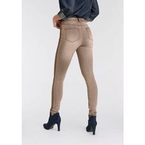Arizona Skinny-fit-Jeans "Ultra Stretch", High Waist mit seitlichem Streifen