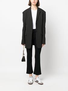 DONDUP Jeans met logoplakkaat - Zwart