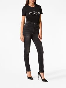 philippplein Philipp Plein distressed-effect skinny jeans - Zwart