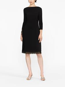 albertaferretti Alberta Ferretti Zijden jurk - Zwart