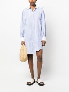 Moschino Asymmetrische blousejurk - Blauw