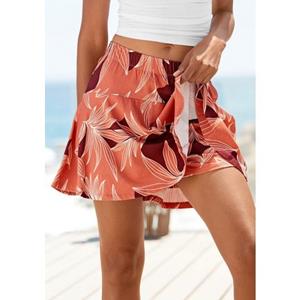 Lascana Broekrok met all-over print, skort, rok (skirt) inclusief broek (short)