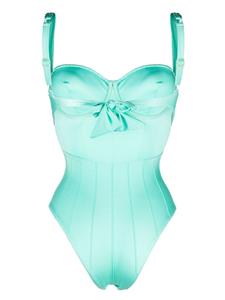noireswimwear Noire Swimwear Badpak met balconette - Blauw