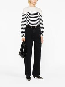 KHAITE Straight jeans - Zwart