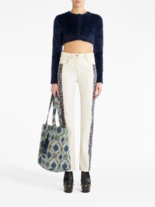 ETRO Jeans met bloemenprint - Wit