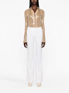 tomford TOM FORD Flared broek - Wit